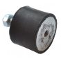 Rubber Mount Male/Female 40x30mm M8 Thread
