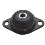 Rubber Flanged Mount M10 Oval 21mm Tall - Anti-Vibration Mount