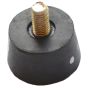 Rubber Foot 34mmx19mm M8 Stud - Anti-Vibration Mount