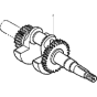 Crankshaft Assy for Wacker VP1135A-5100029066 (Honda) Rev.100 Plate Compactors.


