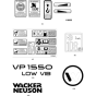 Labels Assembly for Wacker VP1550A-5000009027 (Honda Engine) Rev.116 Plate Compactor