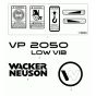 Wacker VP2050 Decals