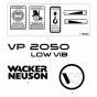 Decals for Wacker VP2050Y