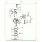 Carburettor Assembly for VP60X