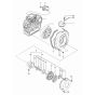 Starter Assembly for Wacker VPY1740