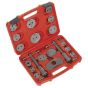 Brake Piston Wind-Back Tool Kit 21pc Sealey Part No. VS0282