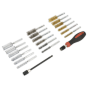 Cleaning & Decarbonising Brush Set 20pc Sealey Part No. VS1800