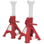 Axle Stands (Pair) 3tonne Capacity per Stand Ratchet Type Sealey Part No. VS2003