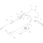 Handle and Controls Assembly for Husqvarna W21 SBK Commercial Lawn Mower