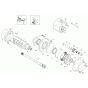 Axle Case & Wheel Hub Assembly