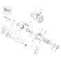 Axle Case & Wheel Hub Assembly