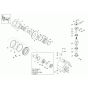 Brake Assembly for Wacker 4001