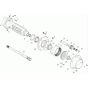 Axle & Wheel Hub for Wacker 4001