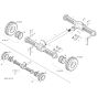 Axle Assembly for Wacker 4001