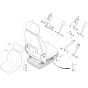 Seat Assembly for Wacker 75Z3