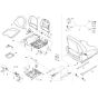 Seat Assembly for DW100 Dumper