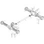 Axle Assembly for DW60 Dumper