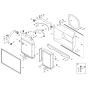 Combi-Cooler for Wacker DW90-3