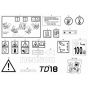 Wacker TD18 Decals