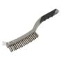 Wire Brush with Stainless Steel Fill & Scraper Sealey Part No. WB105