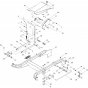 Frame Assembly for Husqvarna WH5219EFQ Commercial Lawn Mower