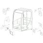 Mirror Assembly for Wacker 6503