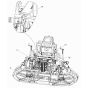 Rear Assembly for Wacker Trowel