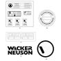 Wacker HP100 Decals