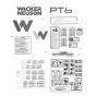 Decals for Wacker PT6YT Pump