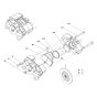 Brake Assembly for Wacker TH412