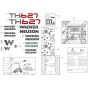 Wacker TH627 Decals