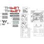 Decals for Wacker TH627