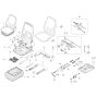 Seat Assembly for Wacker TH955