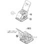 Labels for Wacker WP1550A-5100018323 (Honda) Rev.101 Plate Compactor