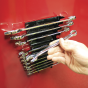 Spanner Rack Magnetic Capacity 12 Spanners Sealey Part No. WR03