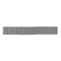 Wheel Weight 5 & 10g Adhesive Zinc Plated Steel Plastic Coated Strip of 8 (4 x Each Weight) Pack of 100 Sealey Part No. WWSA510PC