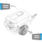 Markings-2 Assembly for Atlas Copco XAHS 38 Kd Compressors (from s/n APP439651 onwards)