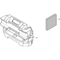 Bumper Assembly for Atlas Copco XAS 38 Kd Compressors (from s/n APP444197 onwards)