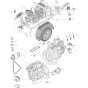 Engine Service Parts Assembly for Atlas Copco XAS 38 Kd Compressors (from s/n APP444197 onwards)