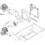 Cooler and Fan Assembly for Atlas Copco XAS 68 Kd Compressors (from s/n APP438796 onwards)