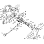 Electric motor USA, CDN Assembly for Stihl MSE220 Electric Chainsaws