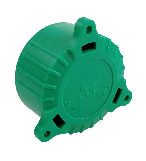 8/13-Pin Plug Alignment Cap With Watertight Seal