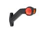 12/36V Red/White/Amber LED RH Outline Marker Lamp 45°
