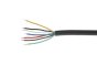 Black 7-Core Trailer Cable 7 x 0.50 mm2, 10 m Roll