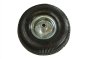 Pneumatic Sack Truck Wheel 260mm x 80mm, 16.2mm Bore, Offset