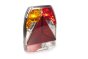 Radex 6900 Left Hand Vertical Rear Combination Lamp 6+4 Pin 12V
