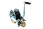 Hand Winch 545 kg (1200 lb) Single Speed, Zinc Plated, With Strap