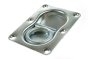 Recessed Lashing Ring, Double, 1000kg, Zinc Plated, 146 x 106mm
