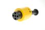 AJBA Quick-Fit 5-Pin Yellow Plug For Trailer Lamps