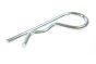 R-Clips 4mm, 76mm Length, Zinc Plated, Pack of 10